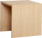 HÜBSCH INTERIOR - Rechthoekige bijzettafel, nachtkastje van FSC® eiken - 37x27xh42cm