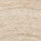 HÜBSCH INTERIOR - Rond jute vloerkleed, naturel - Ø150cm