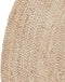 HÜBSCH INTERIOR - Rond jute vloerkleed, naturel - Ø150cm