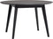 HÜBSCH INTERIOR - STAY tonde zwart eiken eettafel met nano-laminaat blad - Ø120xh76cm