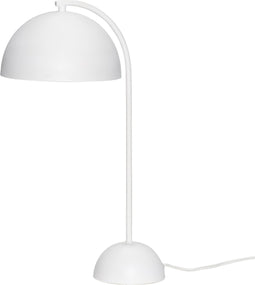 HÜBSCH INTERIOR - Tafellamp van wit metaal - ø23xh48cm
