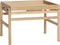 HÜBSCH INTERIOR - Vierkante eiken salontafel FSC® - 60x63xh45 cm