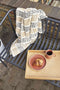 HÜBSCH INTERIOR - VILLA - rechthoekige zwarte tuinbank van metaal - 133x59xh82cm