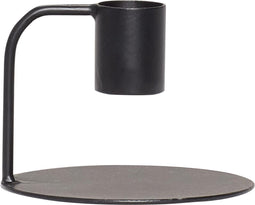 Hübsch Kaarsenstandaard zwart