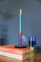 Hubsch Kandelaar Astro roze 14cm hoog