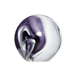 Hübsch Leverage Paper Weight Purple/White