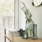Hübsch Retro Wall Mirror Trapezium Brushed nickel