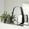Hübsch Retro Wall Mirror Trapezium Brushed nickel