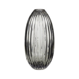 Hübsch Ripple Vase Grey