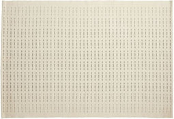 Hubsch Vloerkleed katoen - wit/grijs