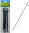Grondpennen/tentharingen Tarzan - 6x - metaal - 23 cm - Rotspen - Spijkerharing - camping/windscherm