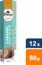 Chocolade droste pastilles melk karamel zeezt 80gr | 12 stuks