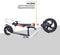 HUDORA Big Wheel Air 230 Step met Dubbele Rem