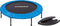 Hudora Opvouwbare Trampoline - Ø 140 cm - Kleine Inklapbare Trampoline - Sport Apparatuur - Antislip - Fitness Trampoline - Compacte Opberging - Geschikt voor Volwassenen/Kinderen - Maximaal 100 KG