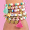 Totum Design & Shine Sweet Bracelets - Kralen armbandjes maken met fruit hart en bloem thema - (6 stuks)