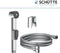 SCHÜTTE Wastafel Handdoucheset - Shattaf - Antikalk nozzles - Chroom