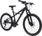 Huffy Korros 24 Inch Kinder Mountainbike Zwart Hardtail Voorvering + Shimano 21 versnellingen - Jonge kinderen 8-13