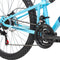 Huffy Marker Volledig geveerde mountainbike 21 versnellingen Shimano 26 inch medium - Blauw Fiets