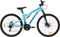 Huffy Marker Volledig geveerde mountainbike 21 versnellingen Shimano 26 inch medium - Blauw Fiets