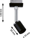 Paulmann URail Spot Pure II - zwart mat - max. 10W - GU10 - zonder verlichtingsmiddel