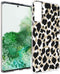 iMoshion Hoesje Geschikt voor Samsung Galaxy S21 Plus Hoesje Siliconen - iMoshion Design hoesje - Goud / Zwart / Golden Leopard