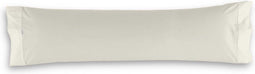 Kussensloop Alexandra House Living Crème 45 x 110 cm