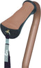 Hugo® Wandelstokken met Offset handvat zwart