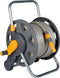 Hozelock Slanghaspel 60 m - Inclusief 50 m slang - Geschikt voor wandbevestiging - Grijs