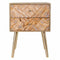 Nachtkastje Alexandra House Living Bruin 35 x 61 x 44 cm