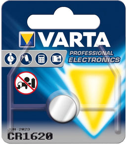Varta CR1620 - Knoopcel batterij - 70mAh - Zilver