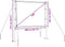 vidaXL - Projectiescherm - met - statieven - 100 - inch - 4:3