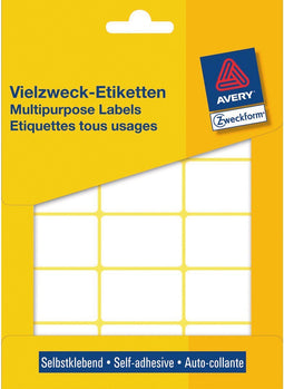 Huismerk Avery 3325 Handmatige Etiket 38x24mm Wit