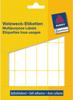 Huismerk Avery 3327 Handmatige Etiket 50x19mm Wit