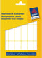 Huismerk Avery 3327 Handmatige Etiket 50x19mm Wit