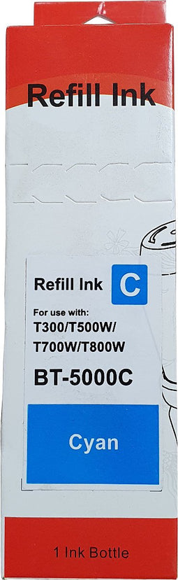 Huismerk Brother BT5000C inktfles cyaan