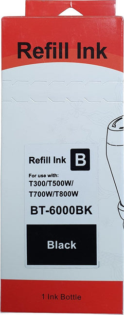 Huismerk Brother BT6000BK inktfles zwart