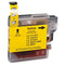 Huismerk Brother LC-1100Y / LC-980Y cartridge geel