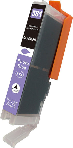 Huismerk Canon CLI-581XXL PB cartridge foto blauw