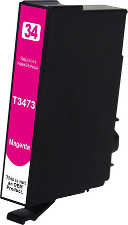 Huismerk Epson 34XL (T3473) cartridge magenta