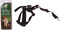 HUISMERK Halsband Huismerk nylon veiligheidstuig halsband max - 45 cm - buik max - 65 cm Zwart 45 x 65 cm - 1 ST