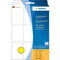 Huismerk Herma 2471 Universele Etiket 34x53mm Geel - 288 etiketten