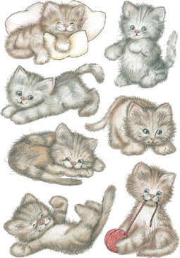 Huismerk Herma 3477 Etiket met afbeelding Poes