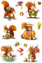 Huismerk Herma 5419 Etiket Boerderij Dieren - Pakje met 3 velletjes stickers