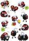 Huismerk Herma 5419 Etiket Boerderij Dieren - Pakje met 3 velletjes stickers