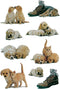 Huismerk Herma 5606 Etiket Puppy - Pakje met 3 velletjes stickers