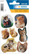 Huismerk Herma 5747 Etiket Kat Foto - Pakje met 3 velletjes stickers