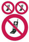 Huismerk Herma 5784 Etiket met afbeelding GSM Verbod