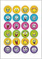 Huismerk Herma 6818 Smile Glimmer Folie - Pakje met 1 velletje stickers