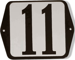 Huisnummer standaard nummer 11