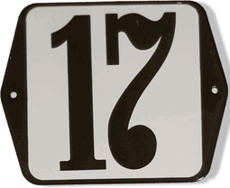 Huisnummer standaard nummer 17